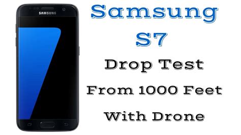 s7 case drop test|Samsung Galaxy S7 Drop Test FROM 1,000 FEET! .